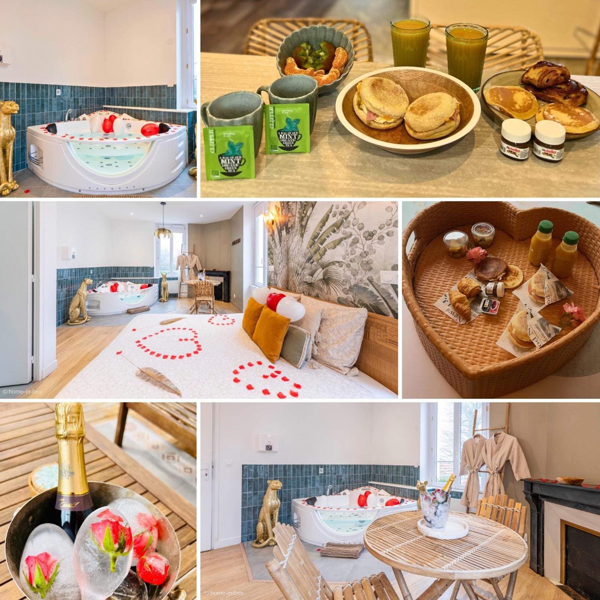 Le Nid D'Eliyah, Suites Avec Jacuzzi 15Min Disneyland Paris Nanteuil-les-Meaux Ngoại thất bức ảnh